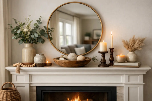 How to Decorate a Mantel That Feels Like Home