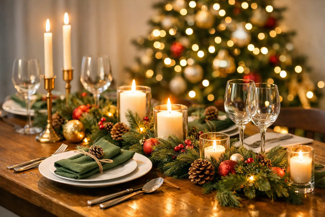 How to Decorate a Christmas Tablescape