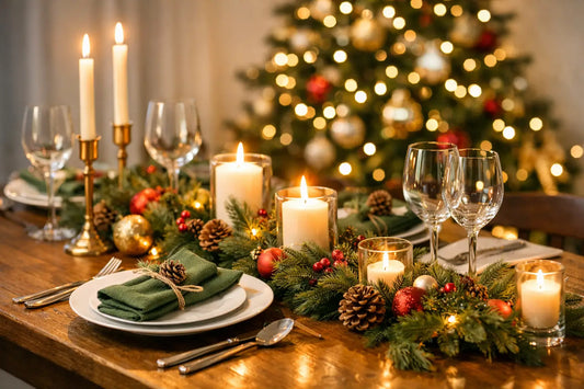 How to Decorate a Christmas Tablescape