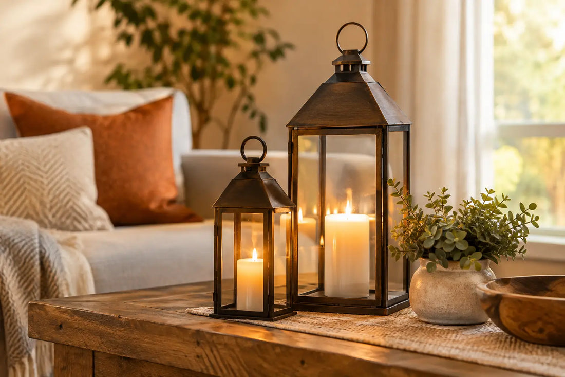 How to Style Lanterns for a Warmer Home