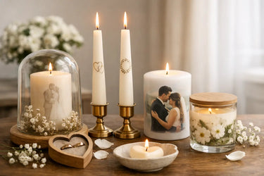 Wedding Candles That Feel Personal
