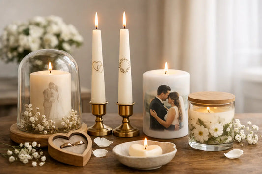Wedding Candles That Feel Personal