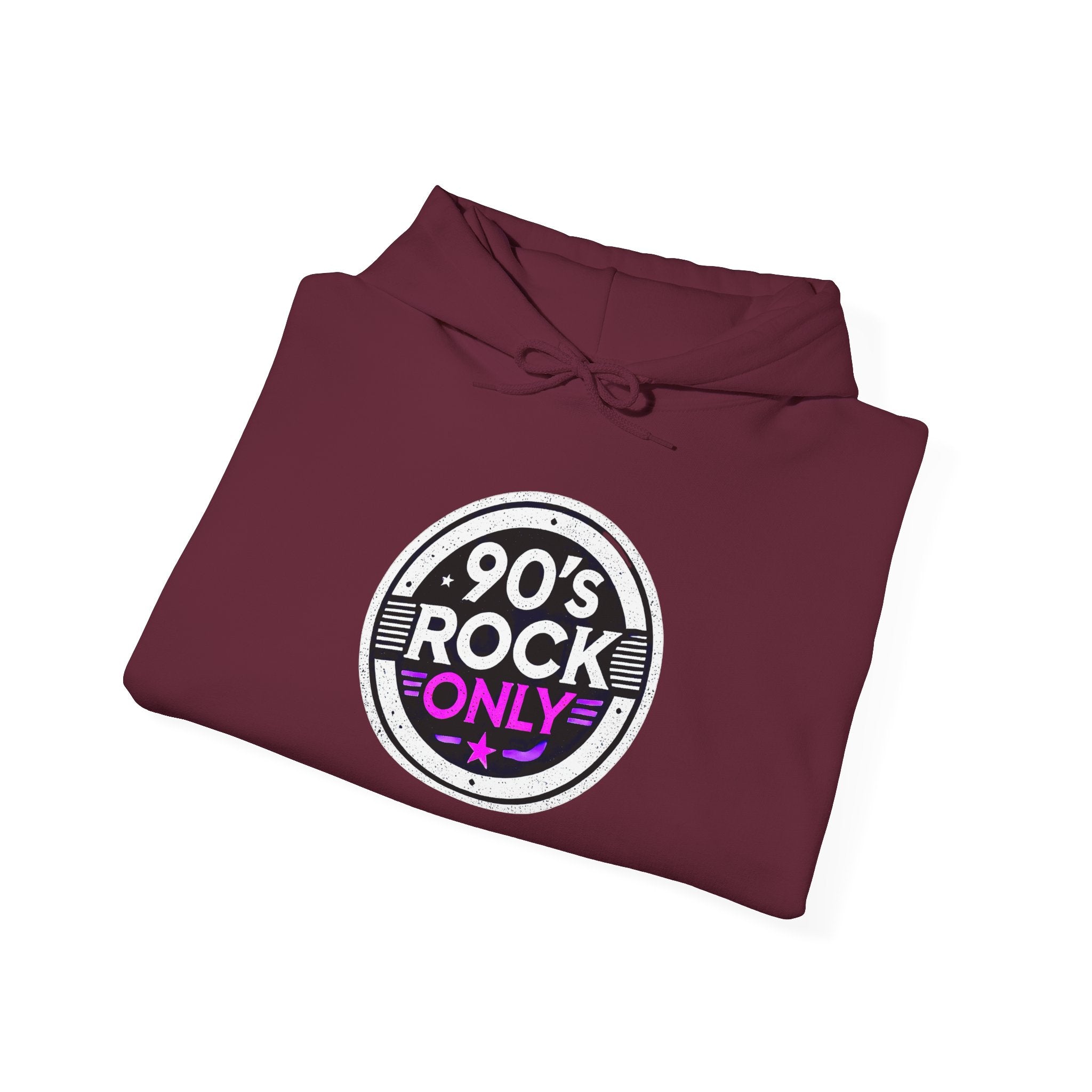 Perza 90’s Rock ONLY Round Logo Hoodie