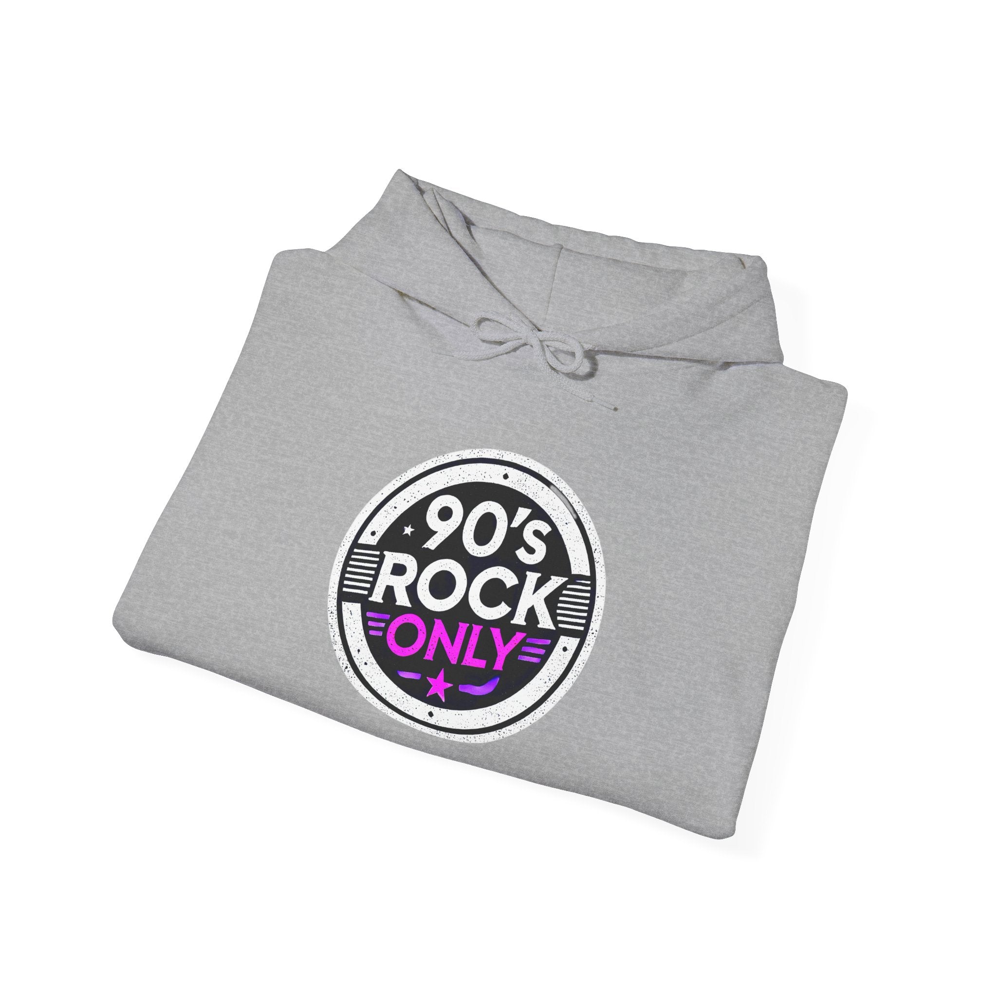 Perza 90’s Rock ONLY Round Logo Hoodie