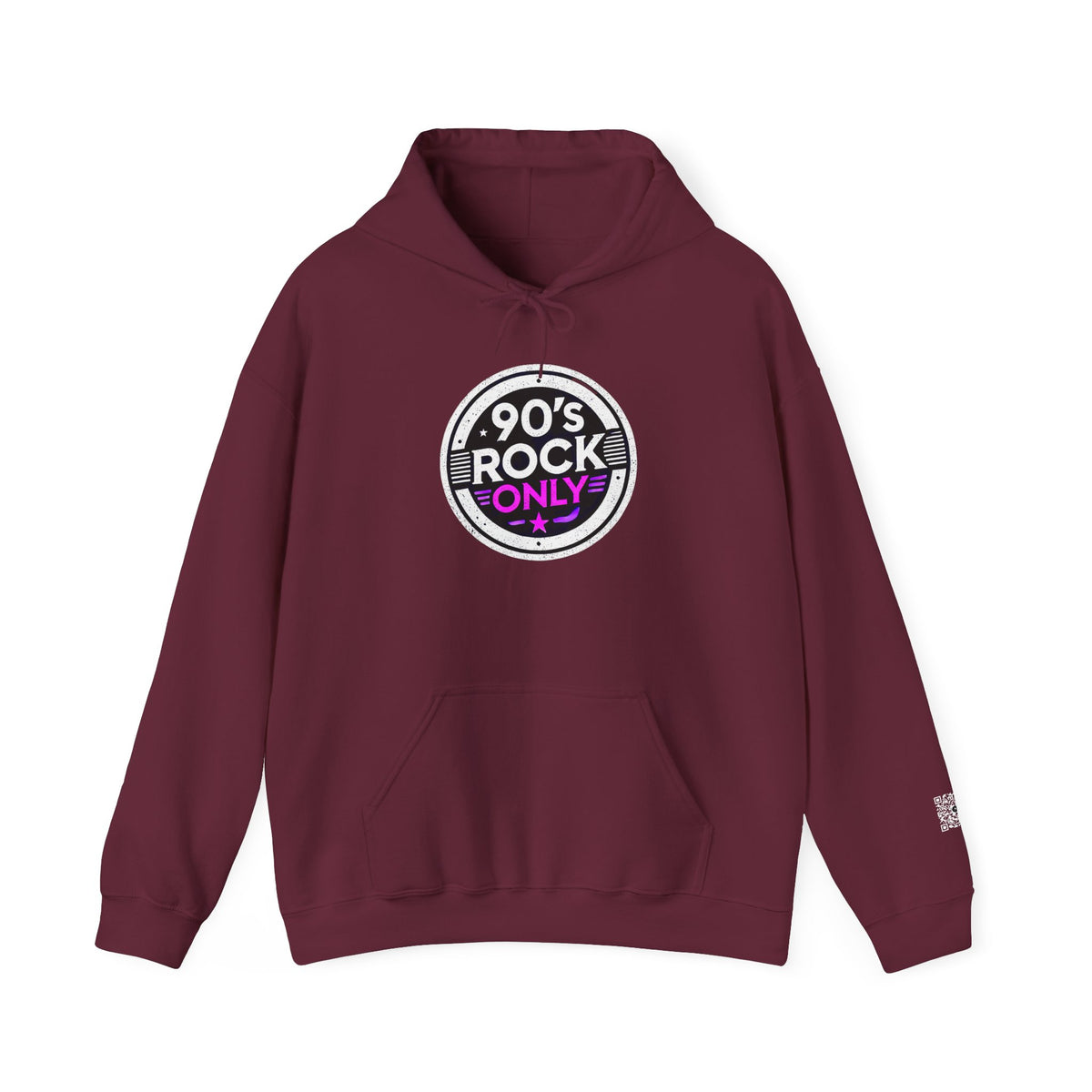 Perza 90’s Rock ONLY Round Logo Hoodie