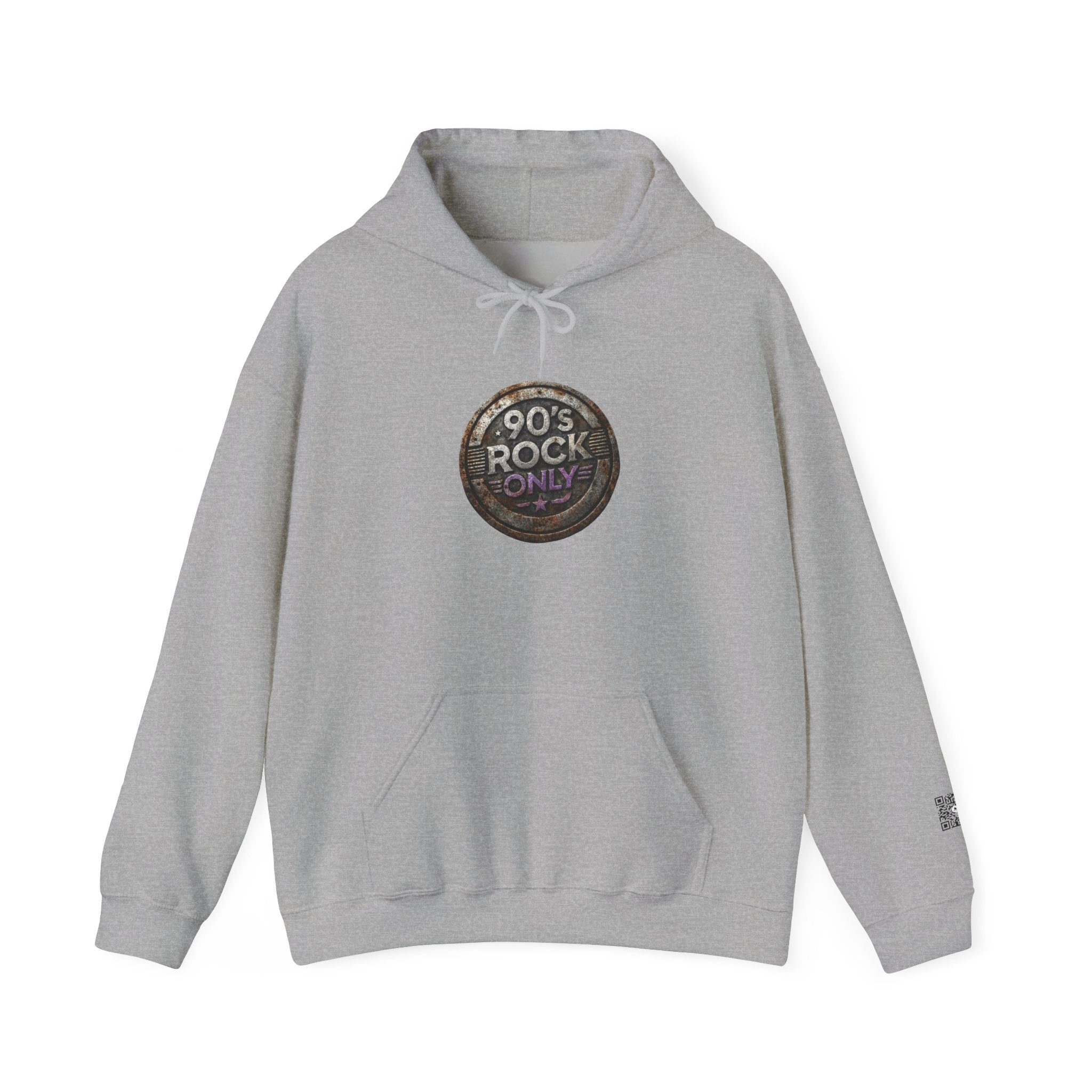 Perza 90’s Rock ONLY Vintage Round Logo Hoodie