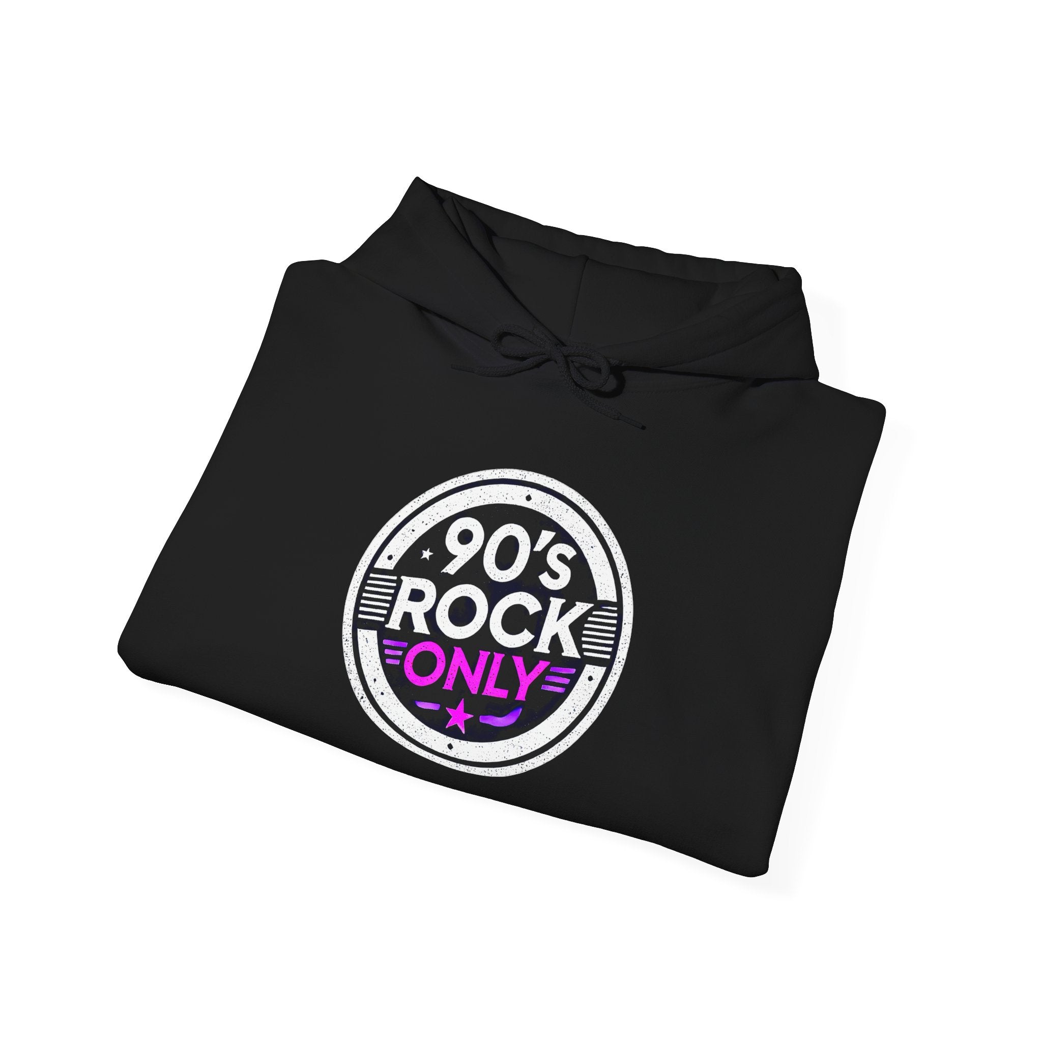 Perza 90’s Rock ONLY Round Logo Hoodie