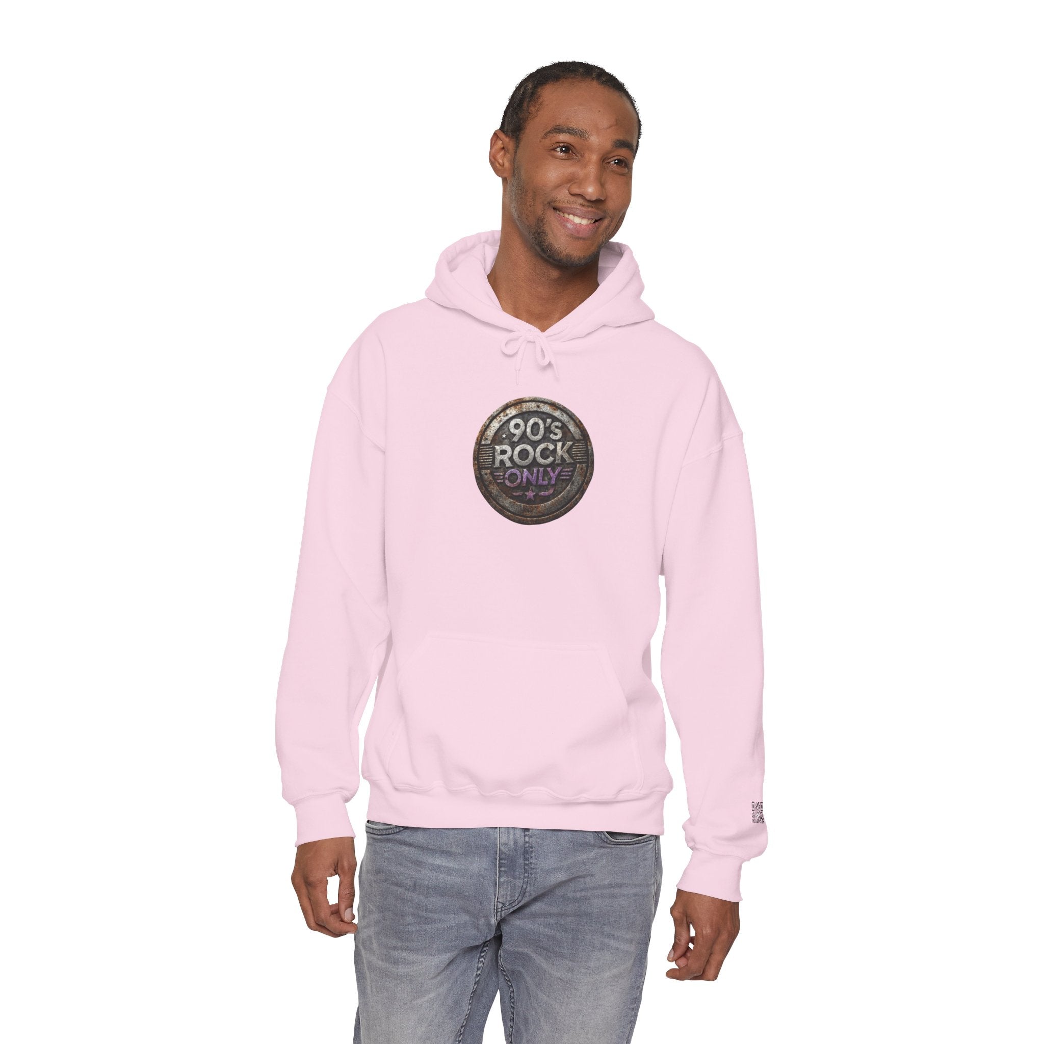 Perza 90’s Rock ONLY Vintage Round Logo Hoodie
