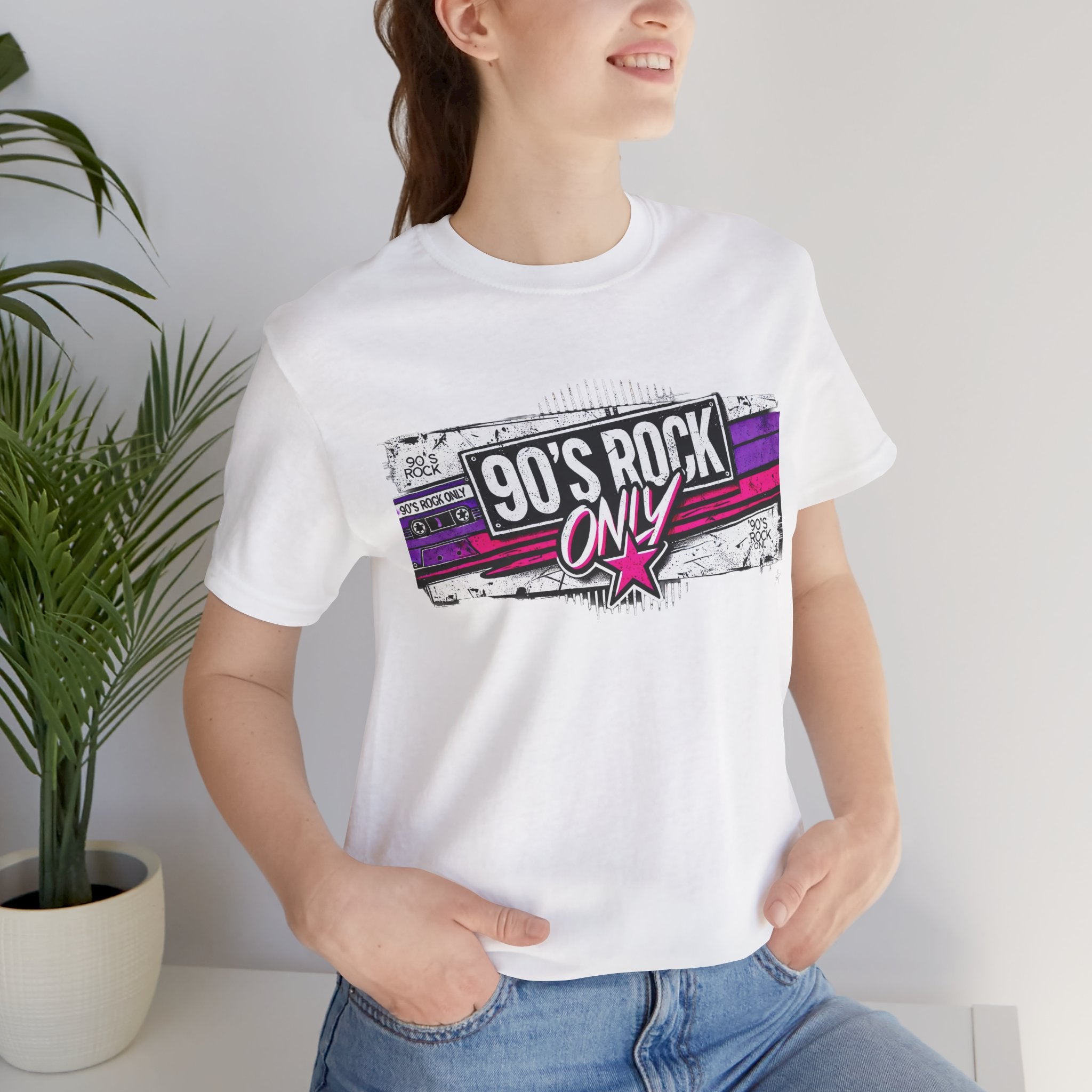 Perza 90’s Rock ONLY Rectangle Logo T-Shirt
