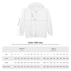PERZA’s 90’s ROCK ONLY Purple Logo Zip Hoodie
