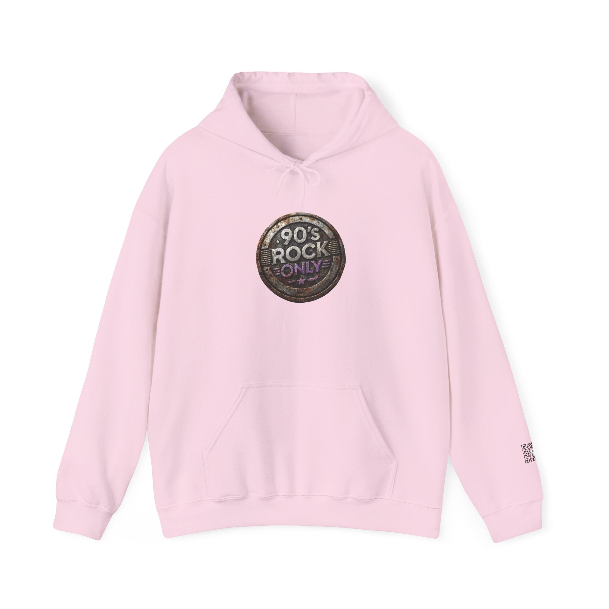 Perza 90’s Rock ONLY Vintage Round Logo Hoodie