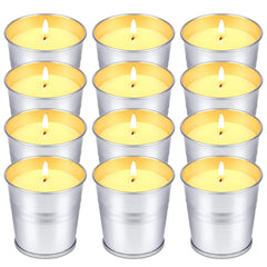 12pcs Citronella Candles for Outdoor Use - candletown.net