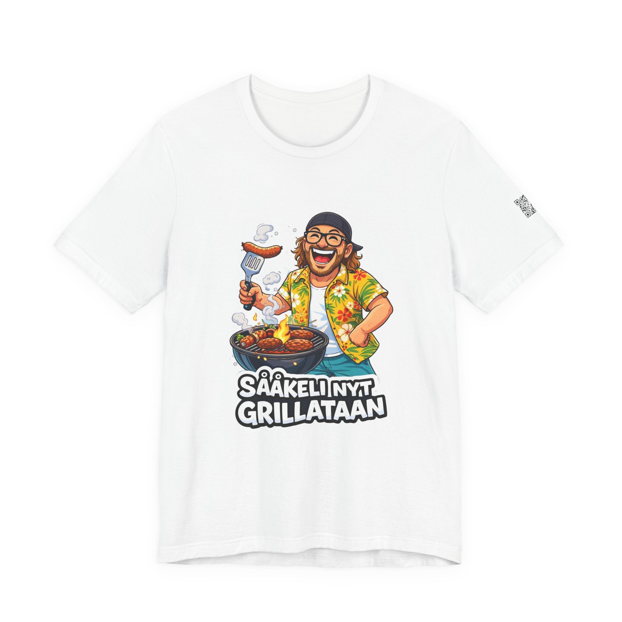 Kaasukeisari “SÅÅKELI NYT GRILLATAAN” T-Shirt