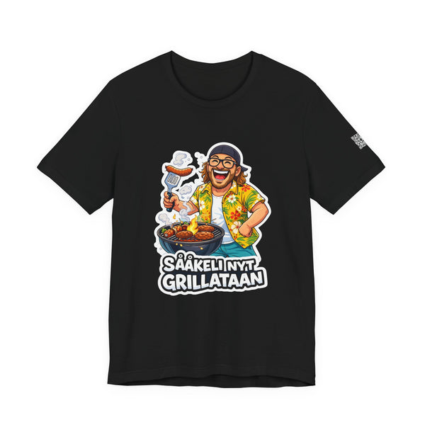 Kaasukeisari “SÅÅKELI NYT GRILLATAAN” T-Shirt