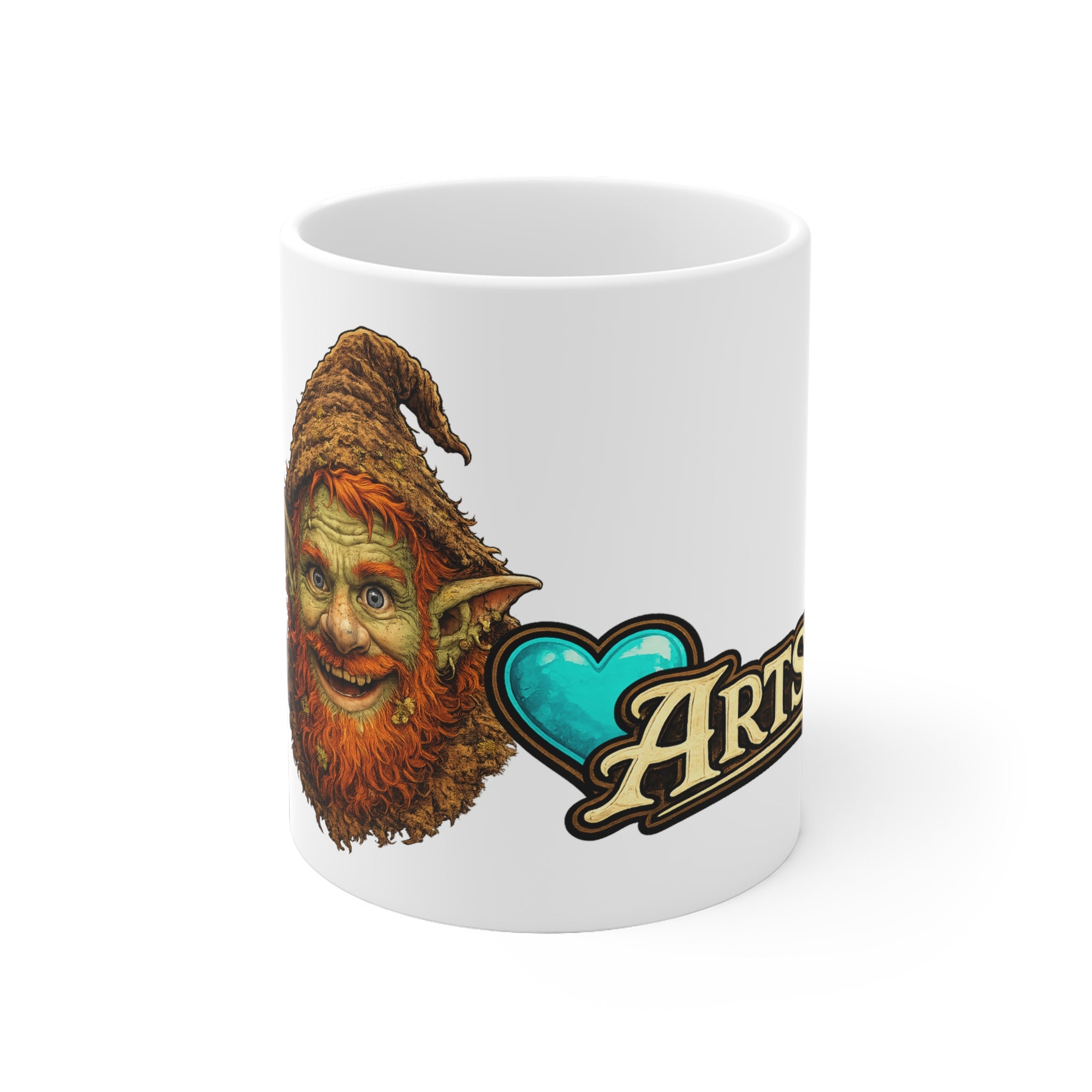 ARTSI Heart Spirit Ceramic Mug