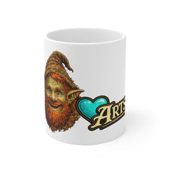 ARTSI Heart Spirit Ceramic Mug