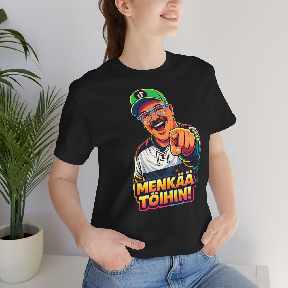 DJ Aatee “MENKÄÄ TÖIHIN” Unisex T-Shirt - candletown.net
