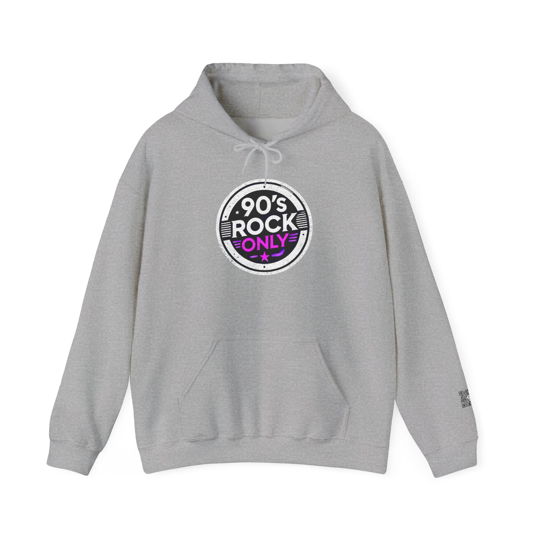Perza 90’s Rock ONLY Round Logo Hoodie