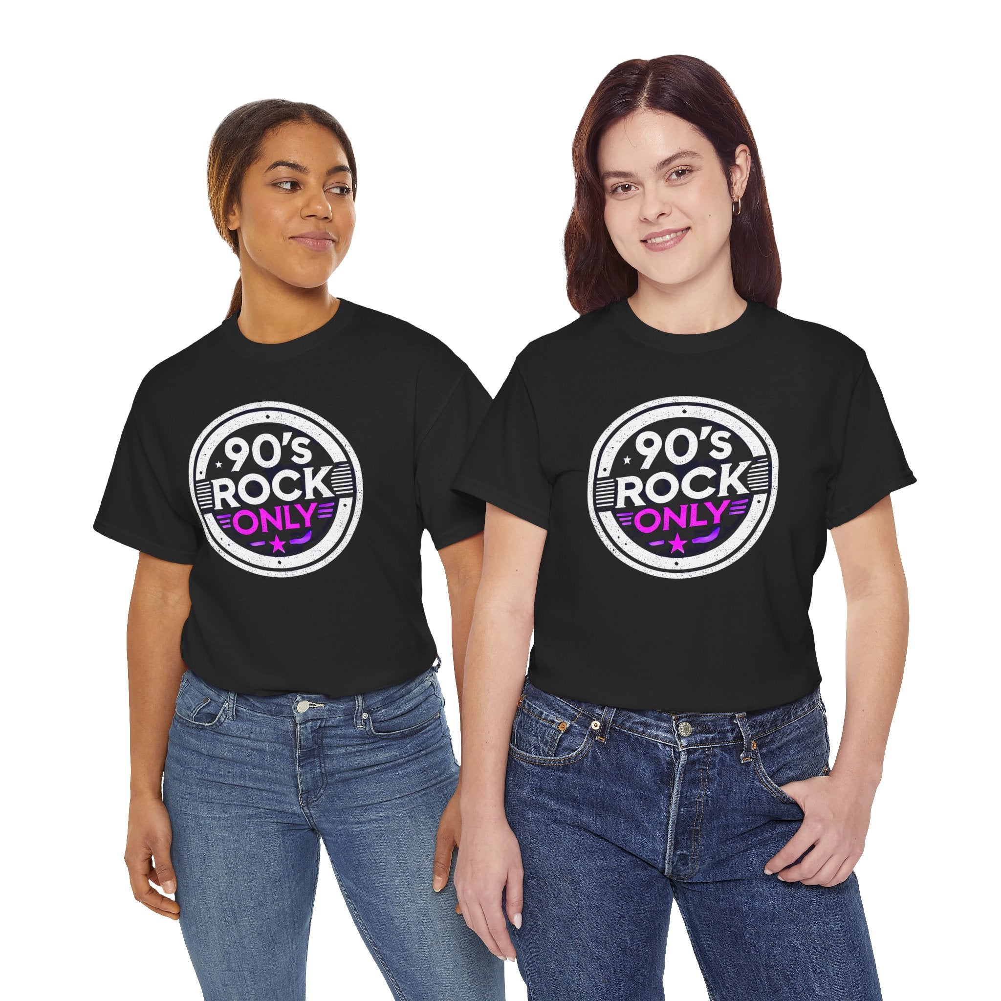 PERZA 90’s Rock ONLY Round Logo T-Shirt