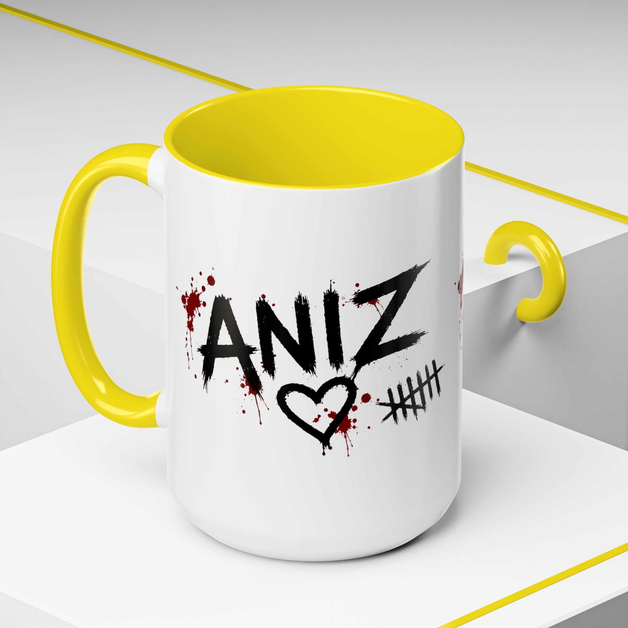 ANIZ Coffee Mug with Heart – Official Pöpilä Mug