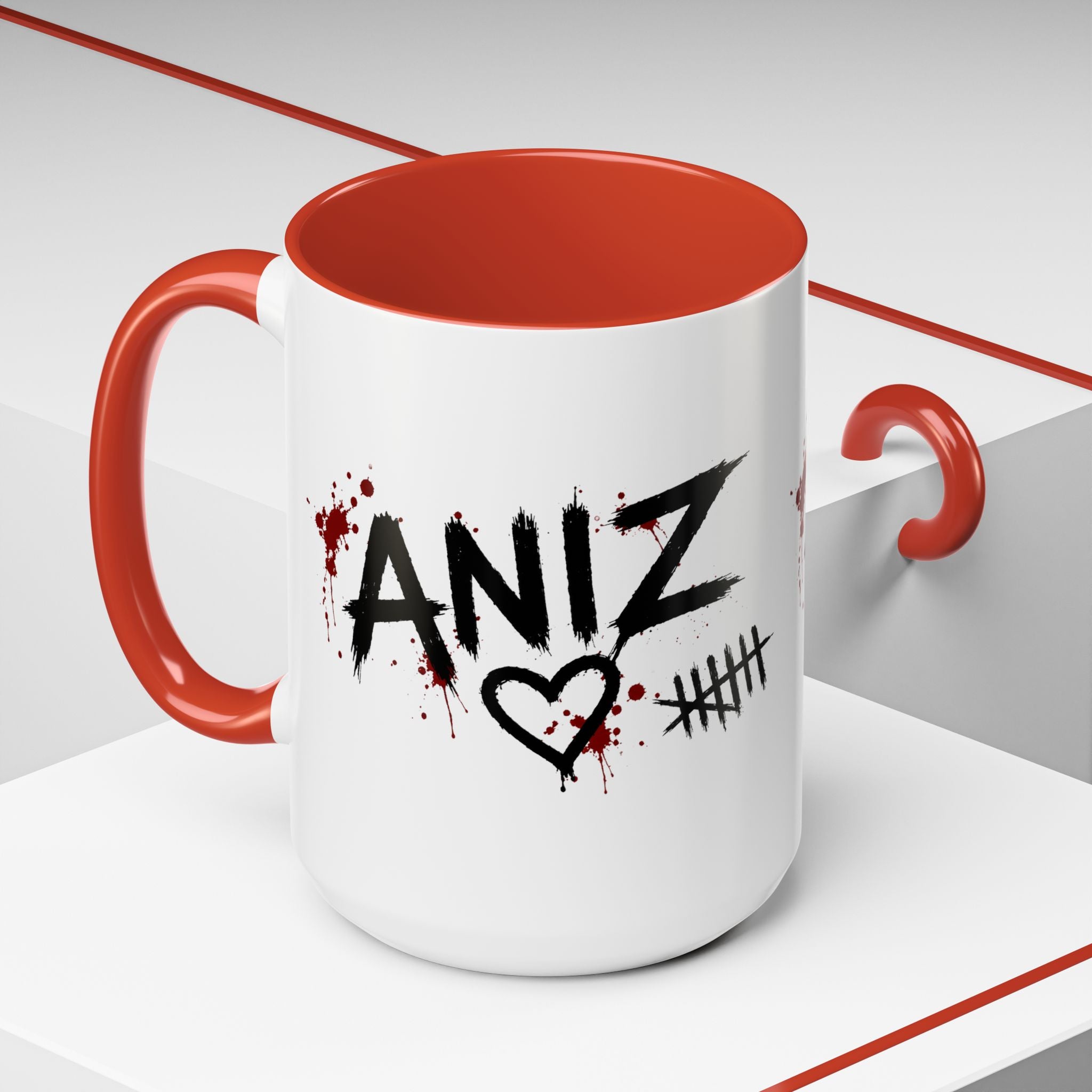 ANIZ Coffee Mug with Heart – Official Pöpilä Mug