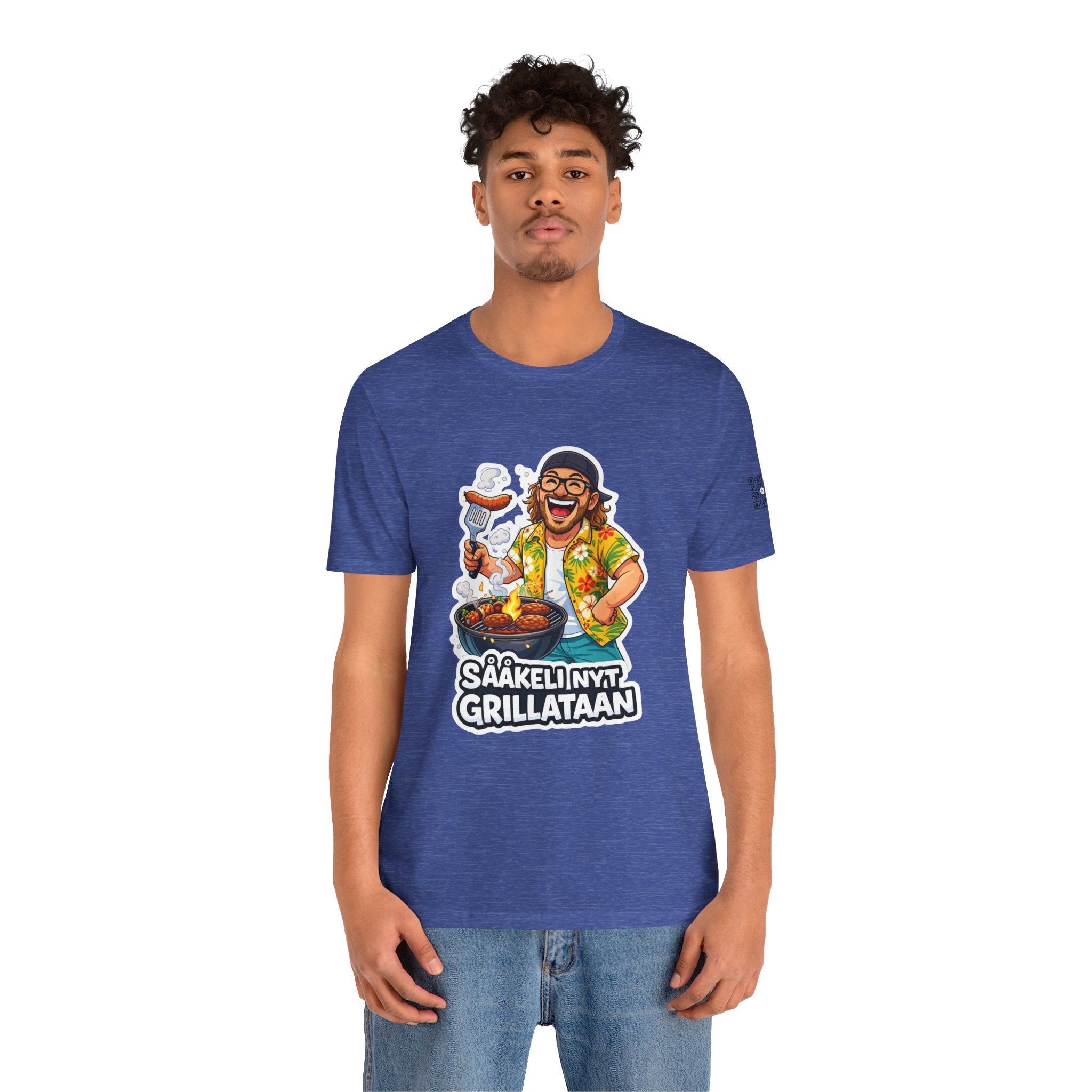 Kaasukeisari “SÅÅKELI NYT GRILLATAAN” T-Shirt