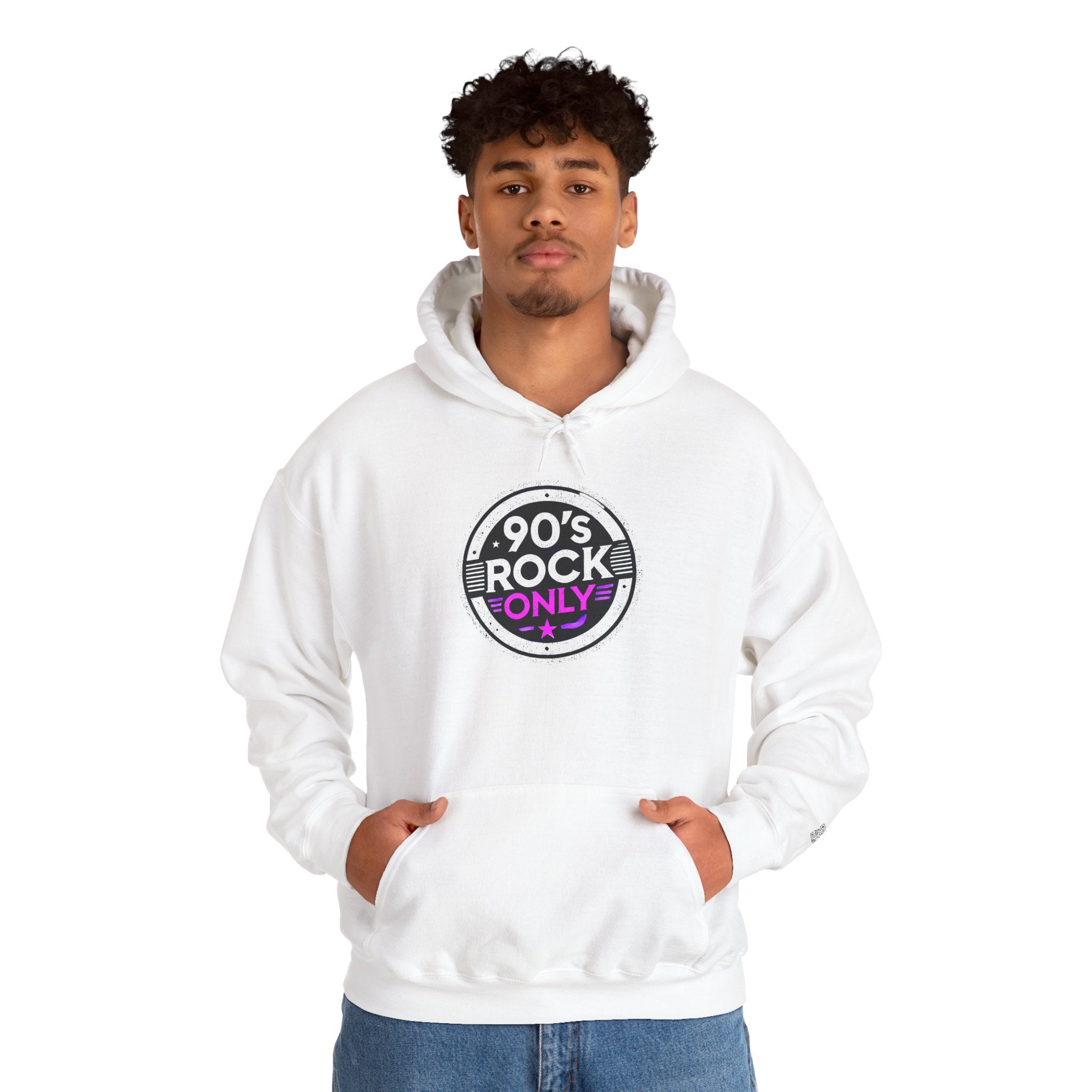Perza 90’s Rock ONLY Round Logo Hoodie