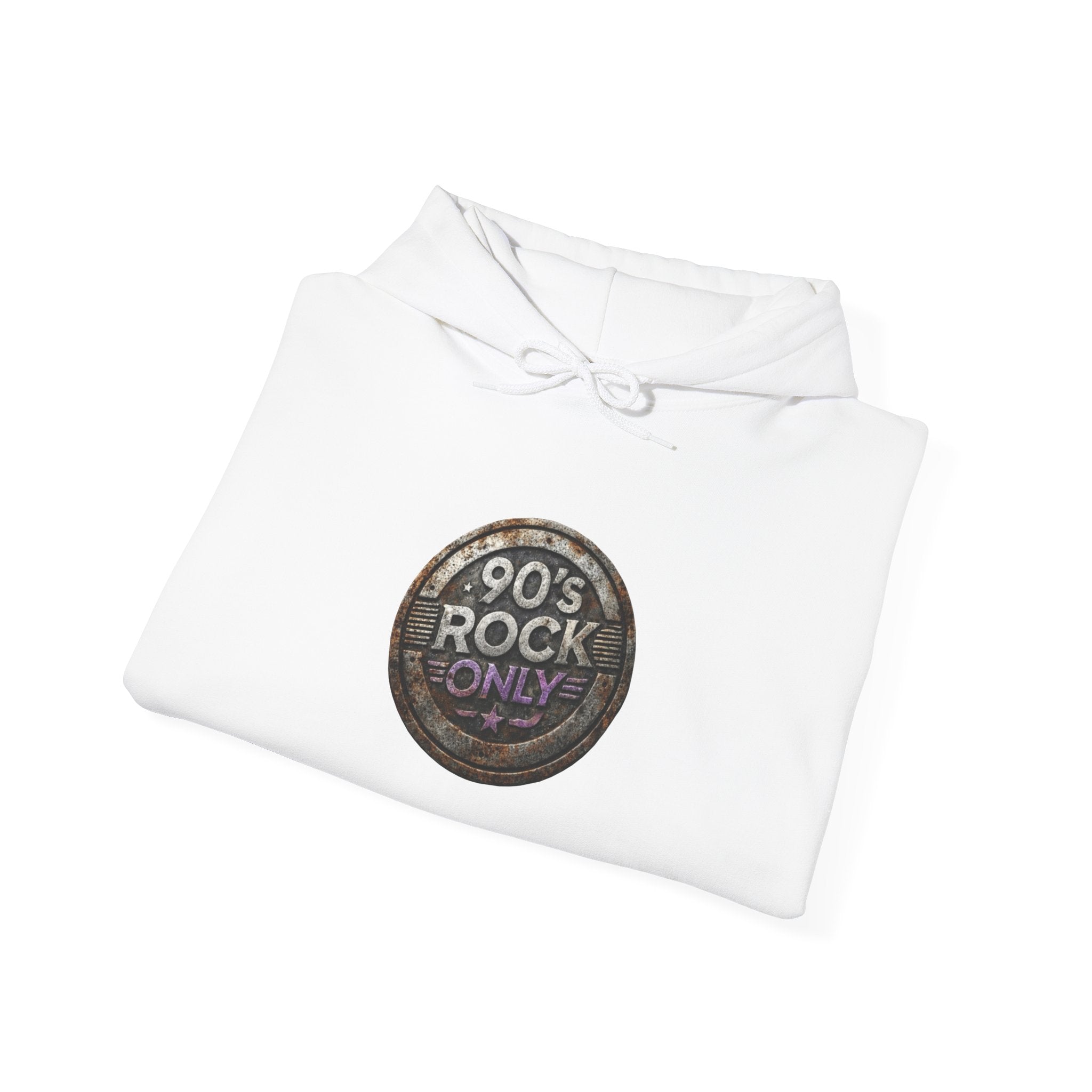 Perza 90’s Rock ONLY Vintage Round Logo Hoodie
