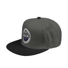 Perza 90’s Rock ONLY Snapback Cap with Round Logo
