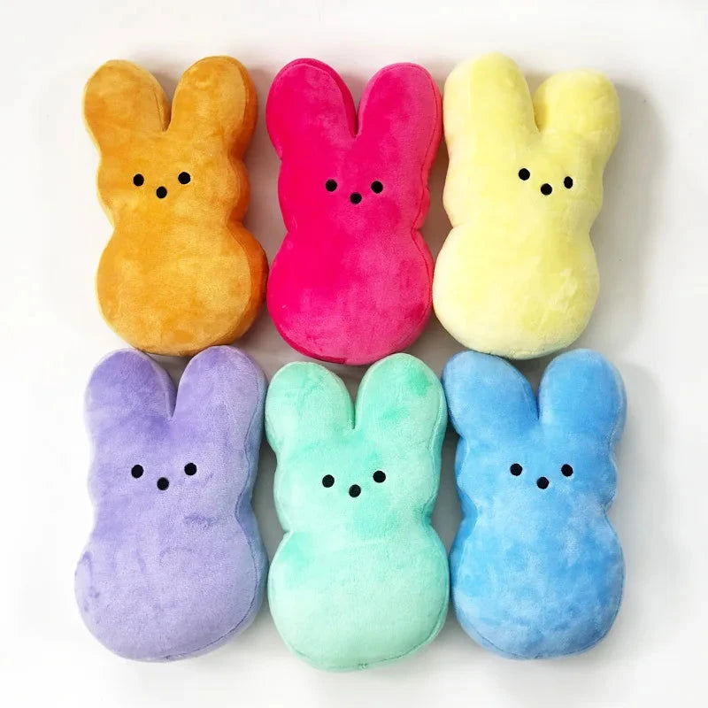 15cm Peep Bunny Plush Toys Stuffed Animal Star Carrot Rabbit Doll Room Desktop Sofa Decor Easter Bunny Soft Pillow Gifts For Kid - candletown.net