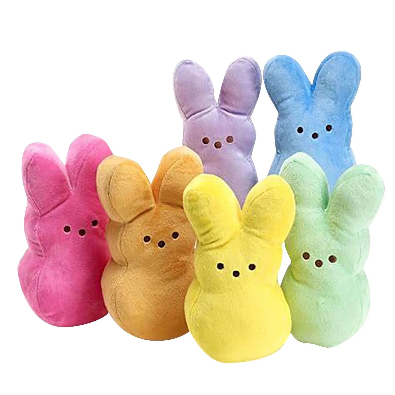 15cm Peep Bunny Plush Toys Stuffed Animal Star Carrot Rabbit Doll Room Desktop Sofa Decor Easter Bunny Soft Pillow Gifts For Kid - candletown.net