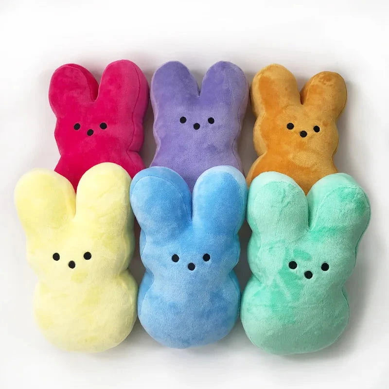 15cm Peep Bunny Plush Toys Stuffed Animal Star Carrot Rabbit Doll Room Desktop Sofa Decor Easter Bunny Soft Pillow Gifts For Kid - candletown.net