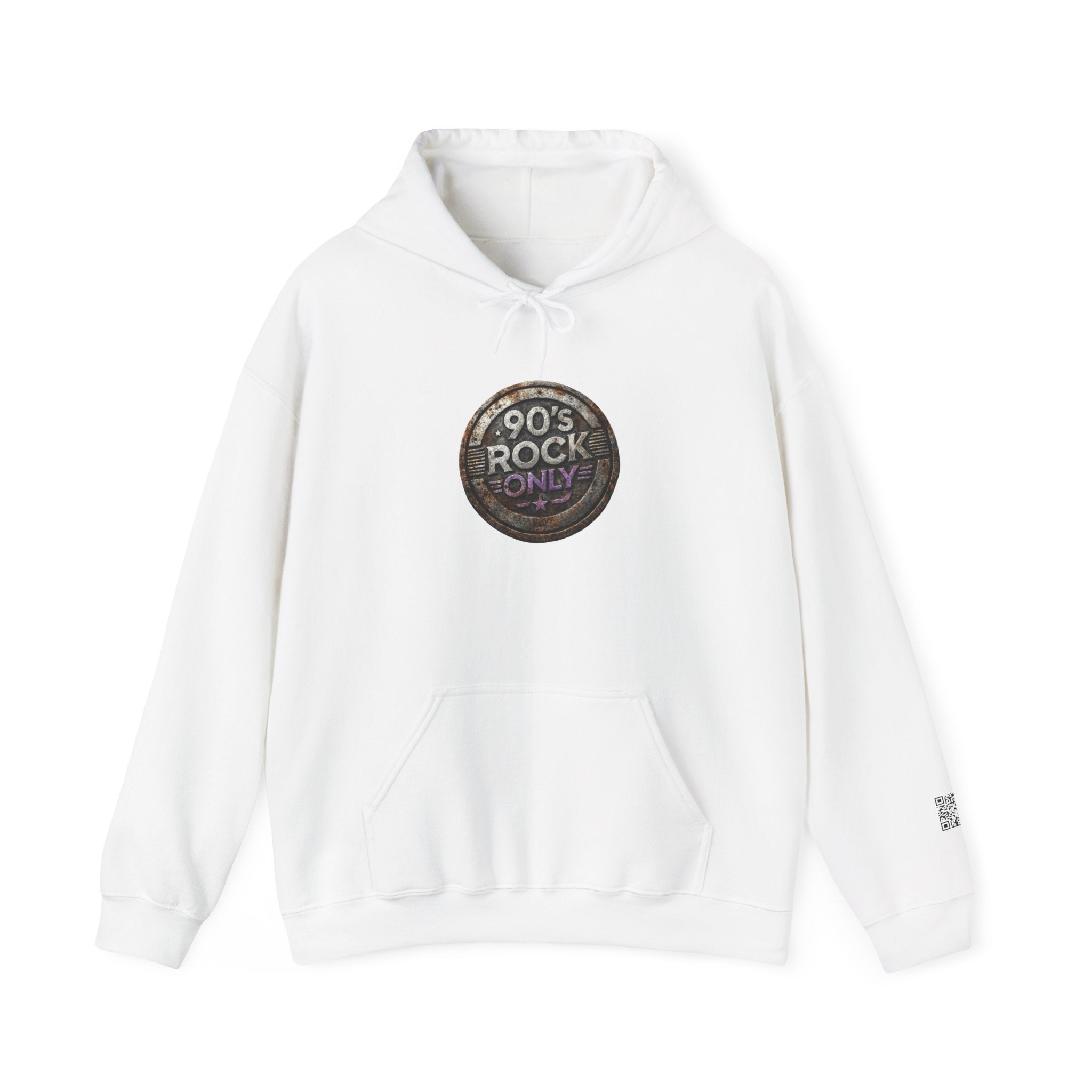 Perza 90’s Rock ONLY Vintage Round Logo Hoodie