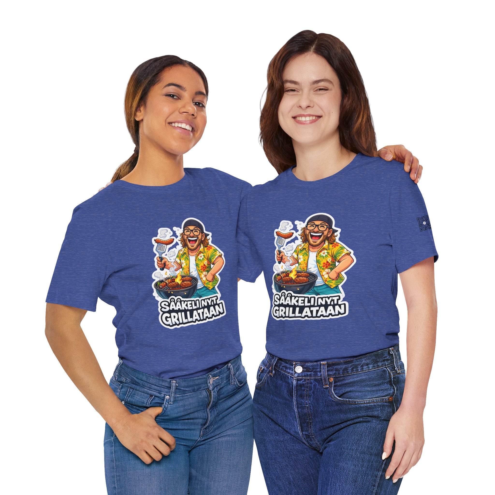 Kaasukeisari “SÅÅKELI NYT GRILLATAAN” T-Shirt