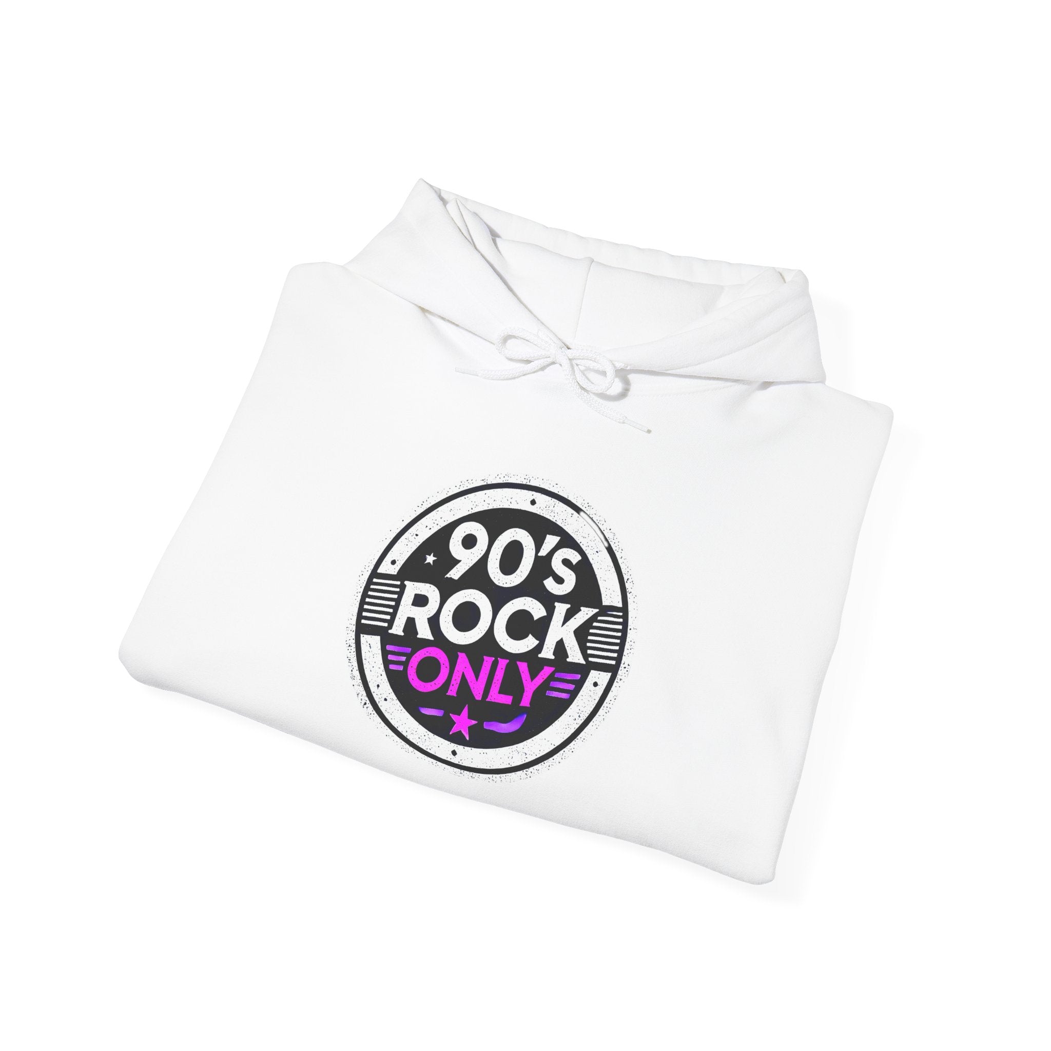 Perza 90’s Rock ONLY Round Logo Hoodie