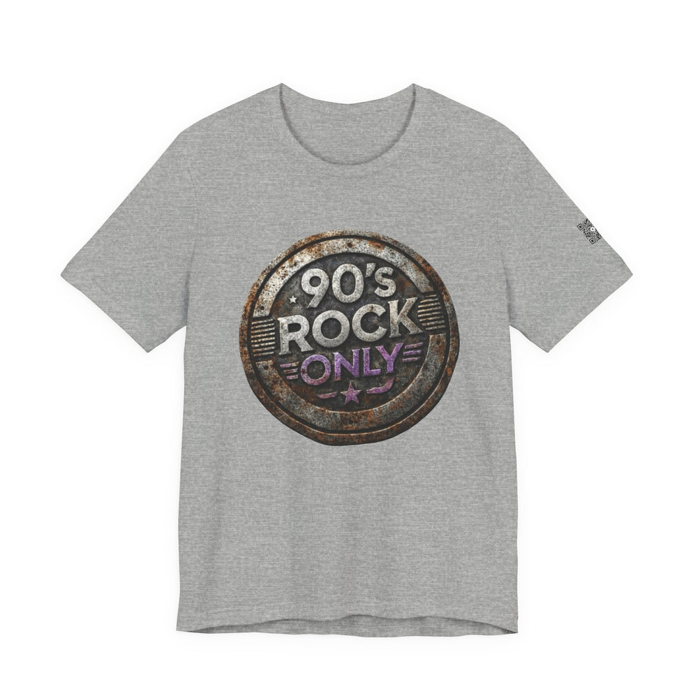 Perza 90’s Rock ONLY Vintage Round Logo T-Shirt - candletown.net