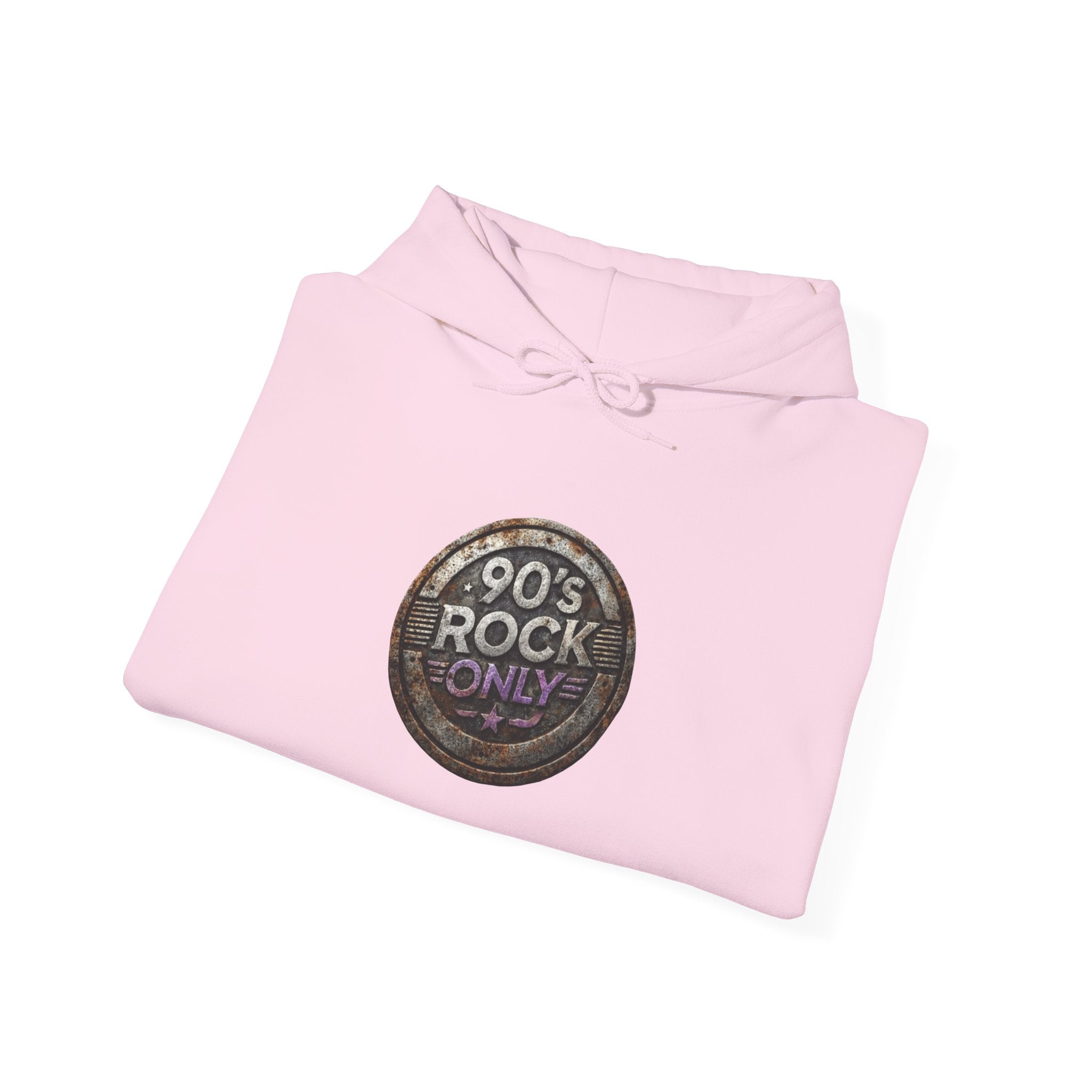 Perza 90’s Rock ONLY Vintage Round Logo Hoodie