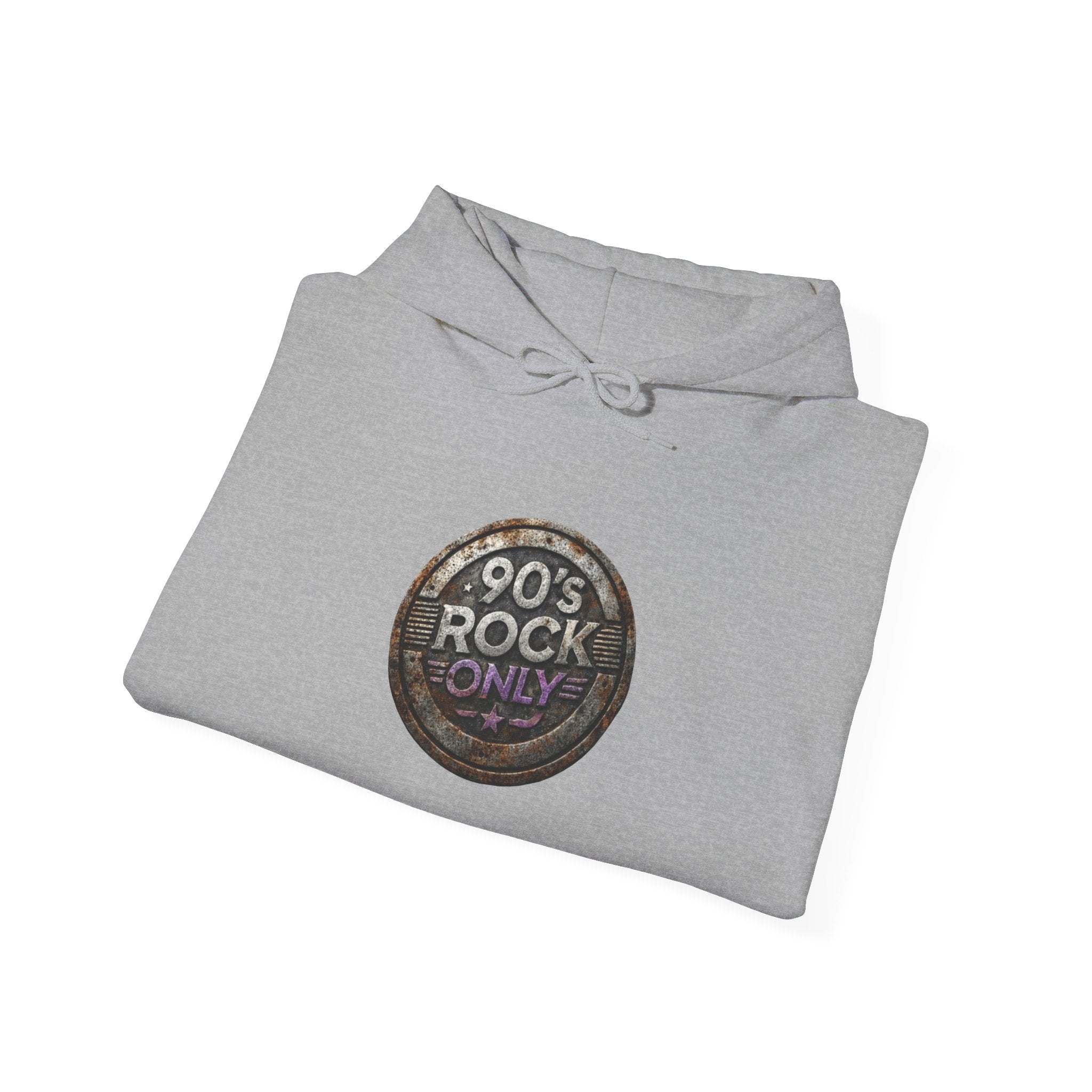 Perza 90’s Rock ONLY Vintage Round Logo Hoodie