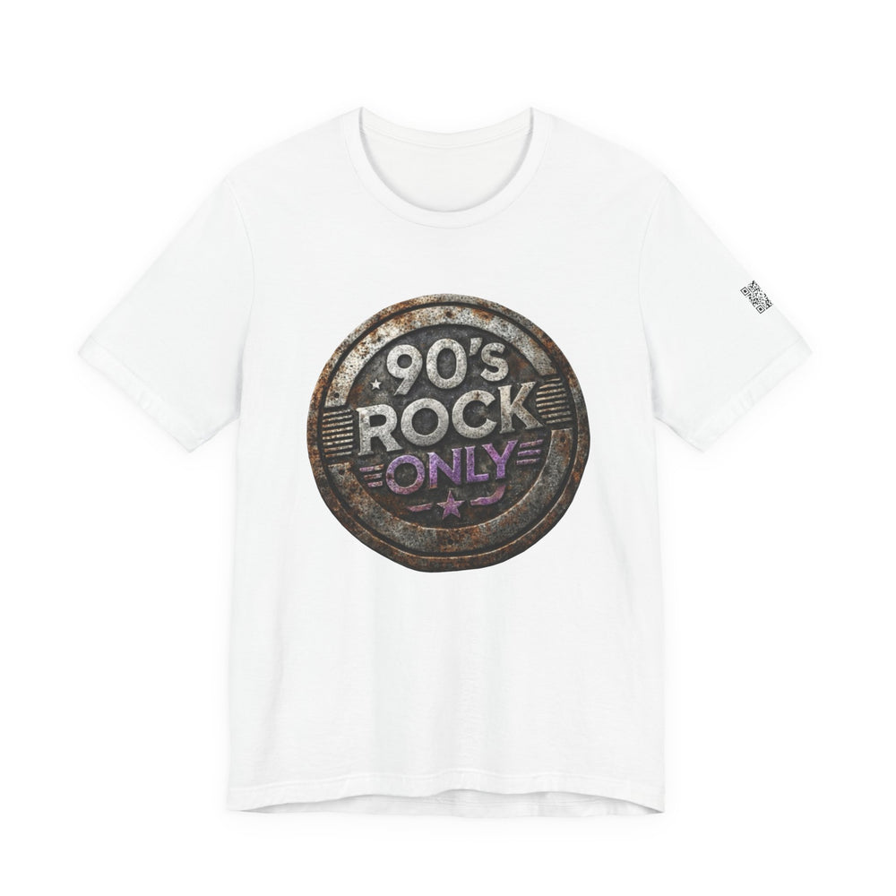 Perza 90’s Rock ONLY Vintage Round Logo T-Shirt - candletown.net