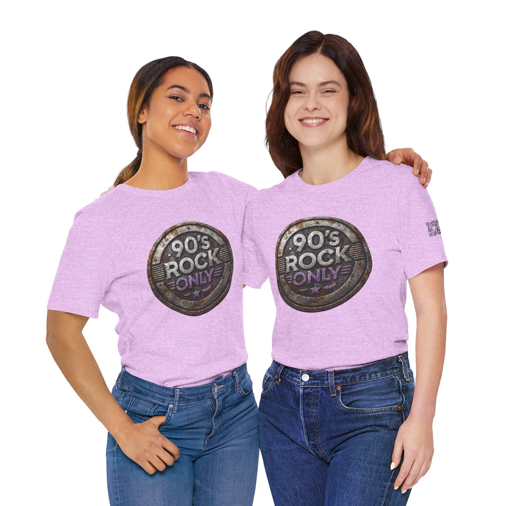 Perza 90’s Rock ONLY Vintage Round Logo T-Shirt - candletown.net