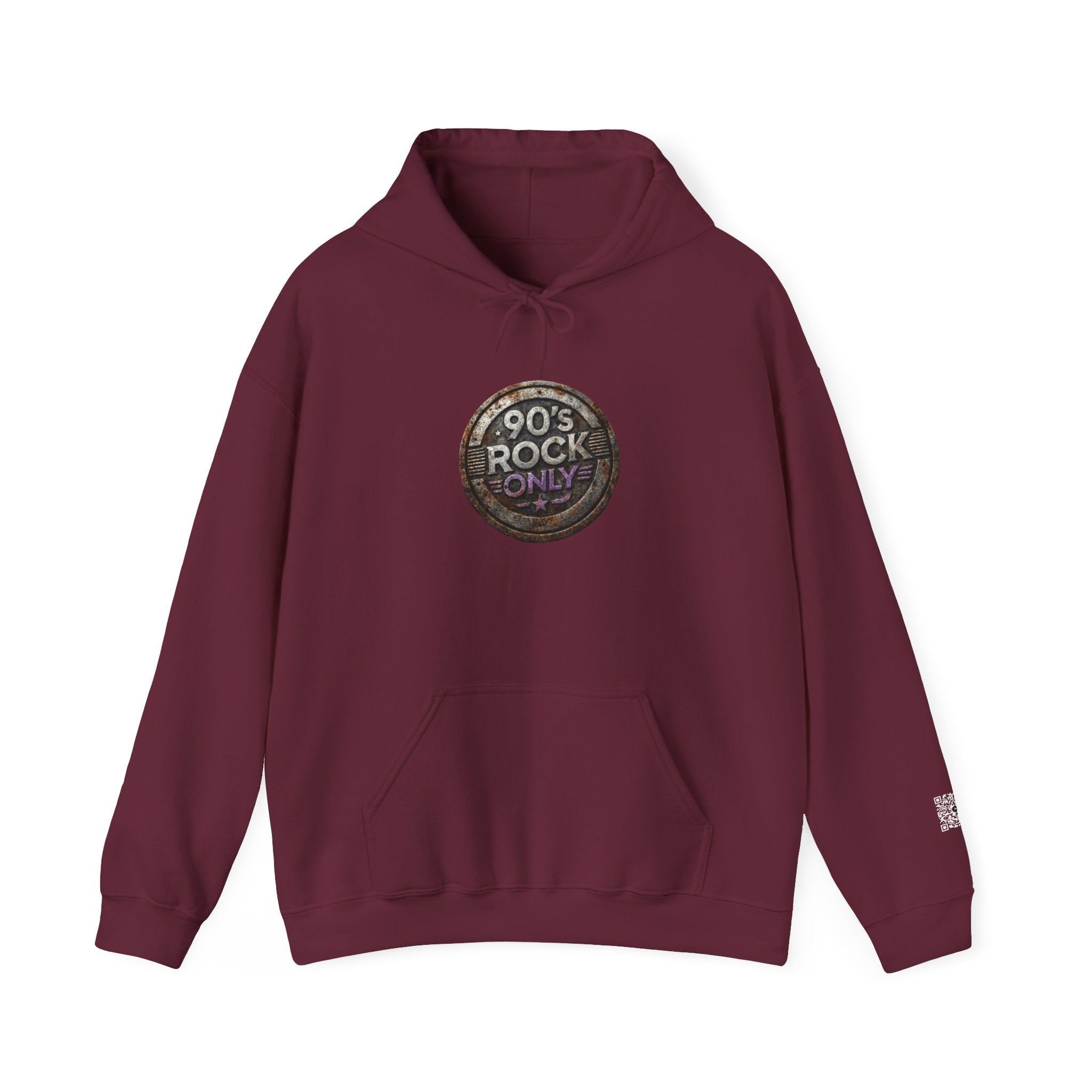 Perza 90’s Rock ONLY Vintage Round Logo Hoodie