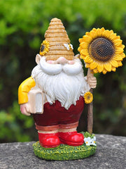1pc bee day gift gnome gnome ornament garden resin statue ornament decorative gnome crafts - candletown.net