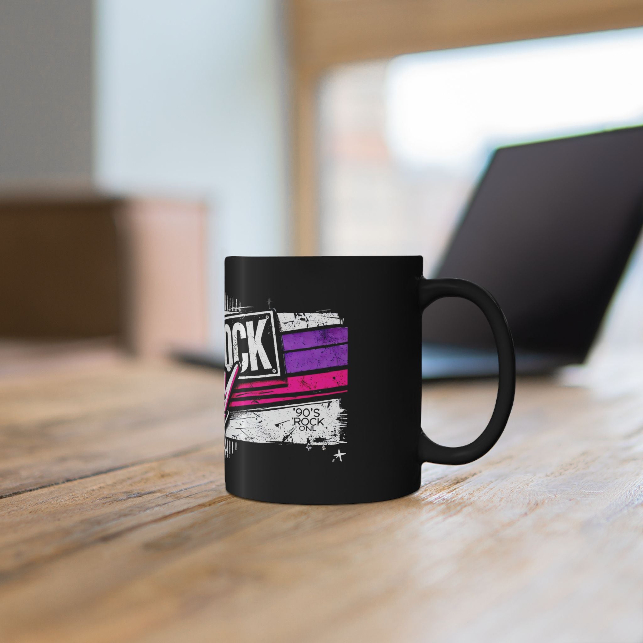 Perza 90’s Rock ONLY Rectangle Logo Mug