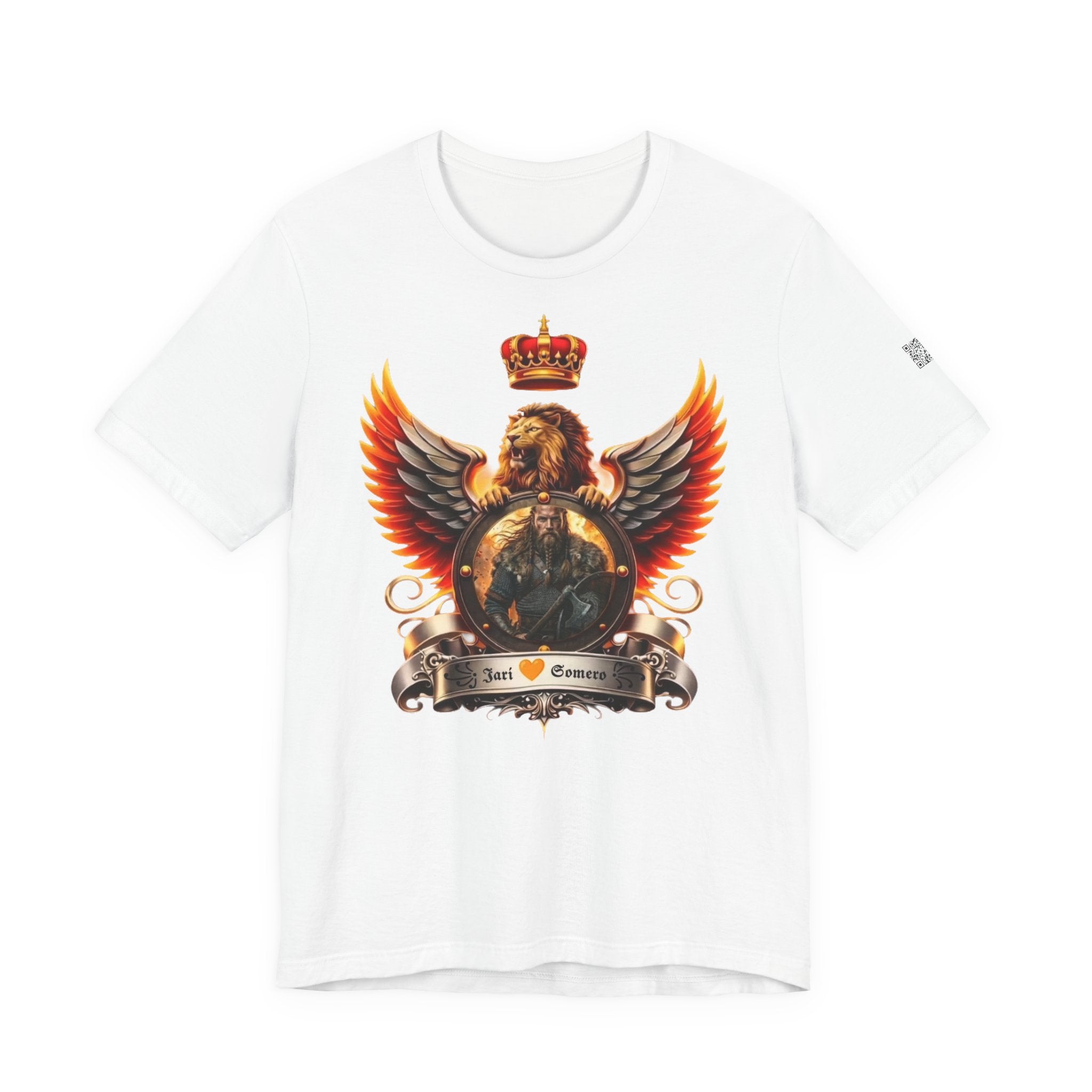 Jari Somero – Royal Winged Lion Crest T-Shirt