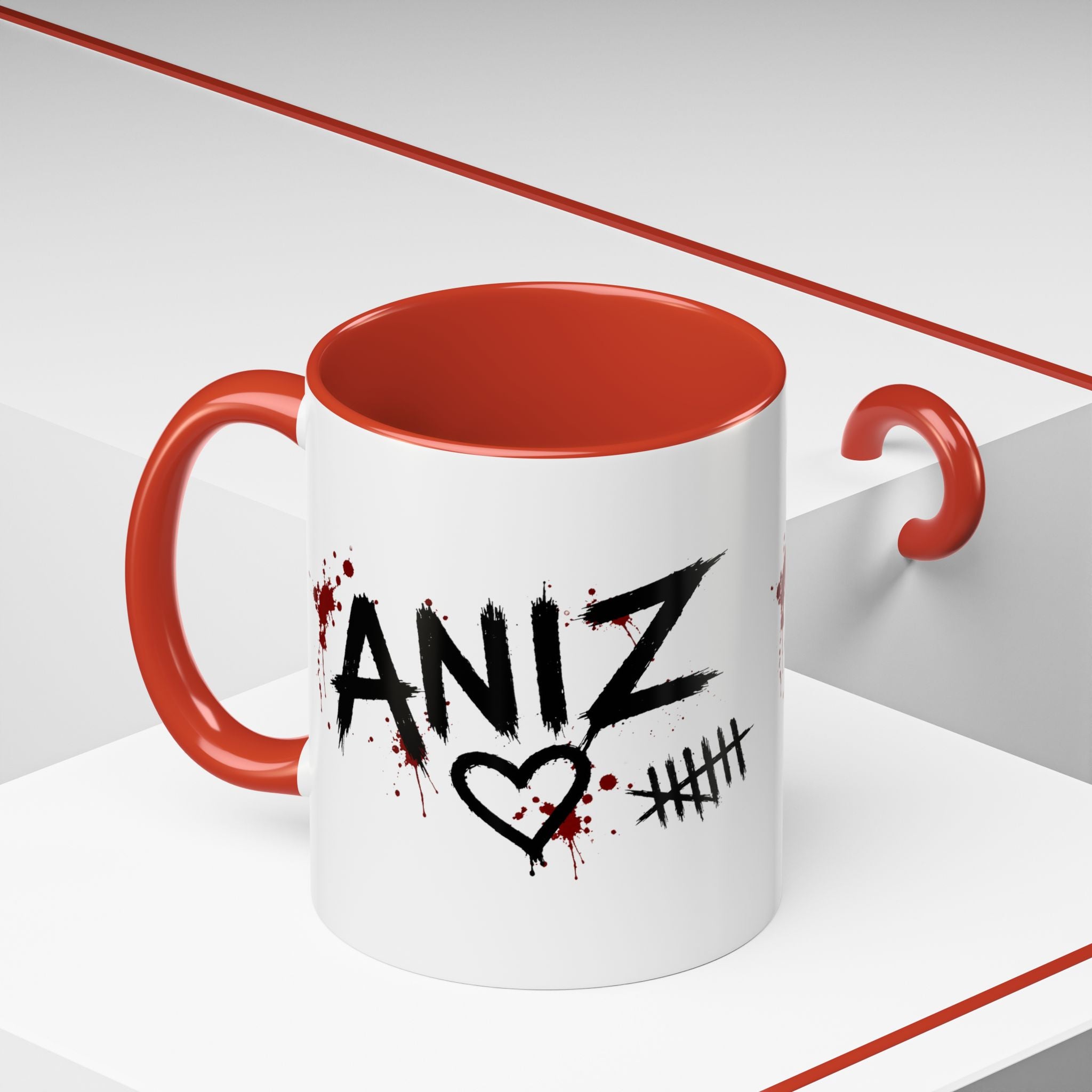 ANIZ Coffee Mug with Heart – Official Pöpilä Mug