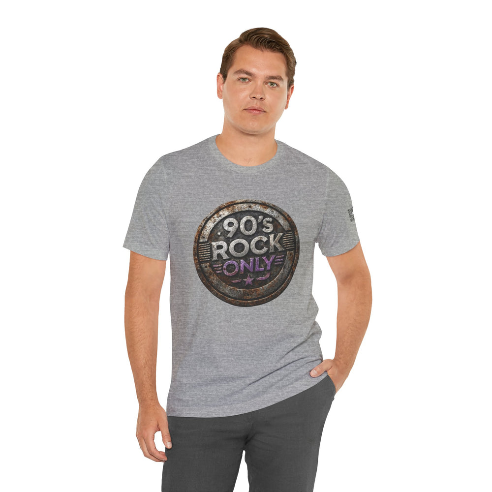 Perza 90’s Rock ONLY Vintage Round Logo T-Shirt - candletown.net