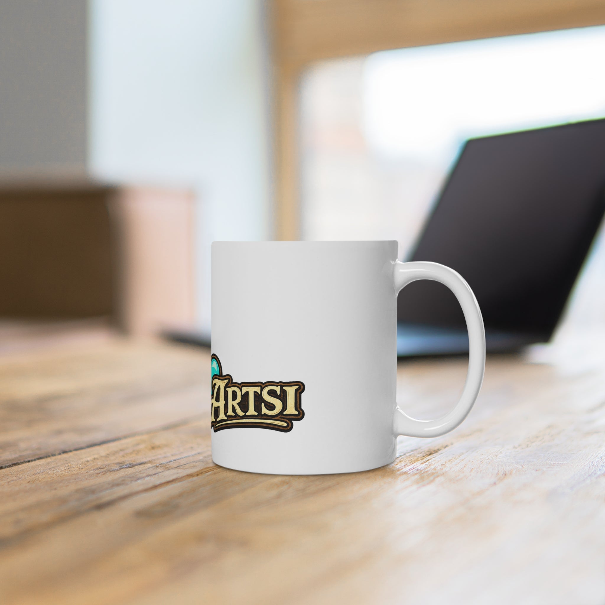 ARTSI Heart Spirit Ceramic Mug