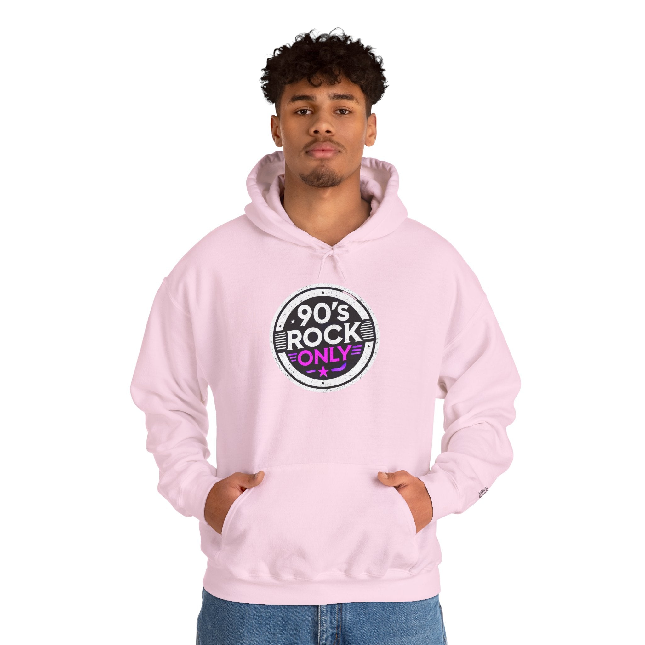 Perza 90’s Rock ONLY Round Logo Hoodie