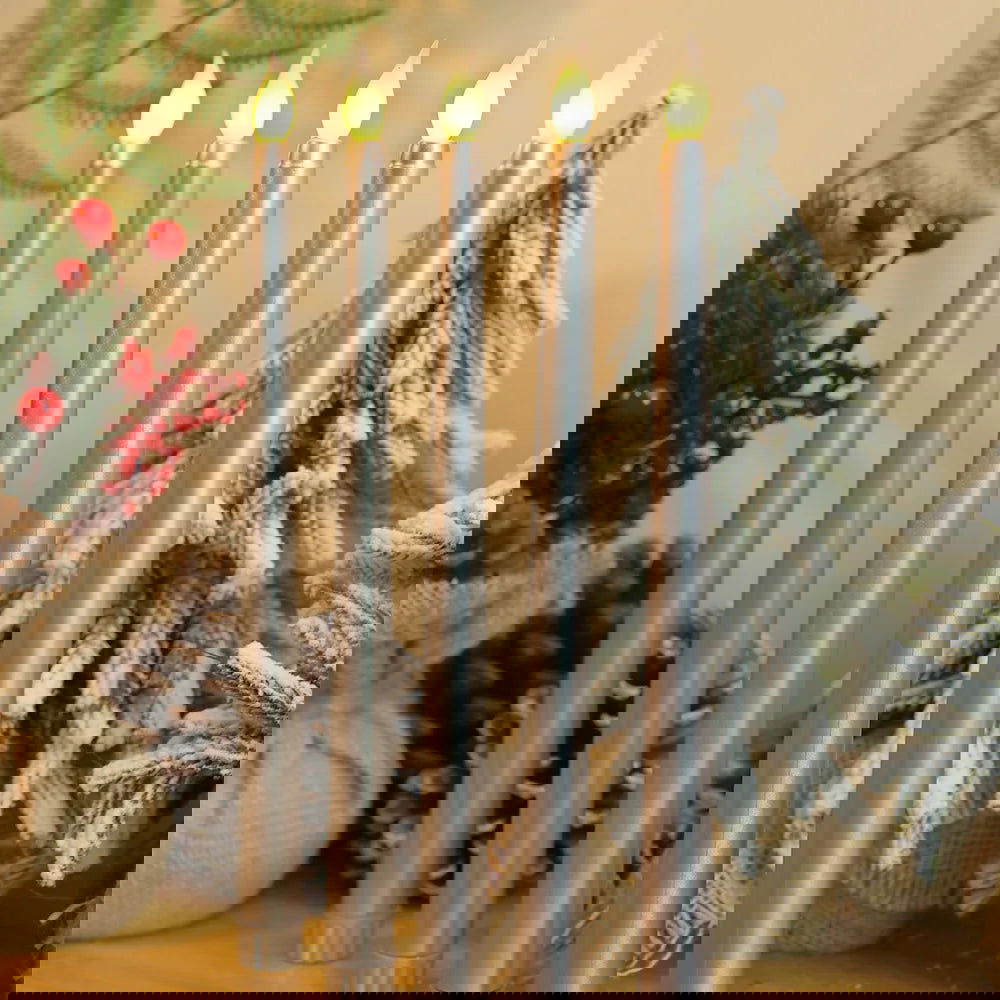 2Pcs Flameless LED Taper Candles - Elegant and Safe Candlelight for Any Occasion - candletown.net