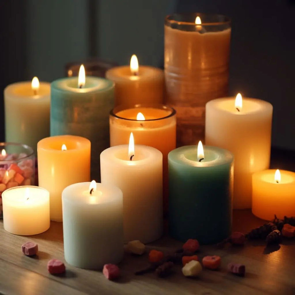 30-100pcs Waxed Cotton Candle Wicks Set - Perfect for DIY Candle Making - candletown.net